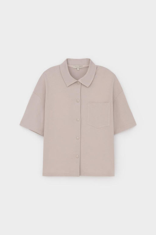 ЕВТ 3280/серо-бежевый рубашка жен