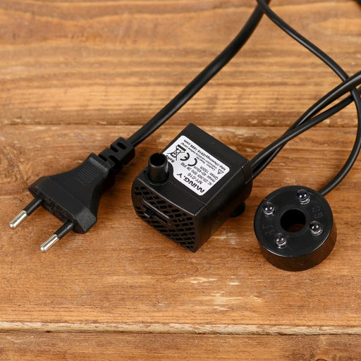 Фонтан настольный «Под деревом», 13×20×27 см, с подсветкой