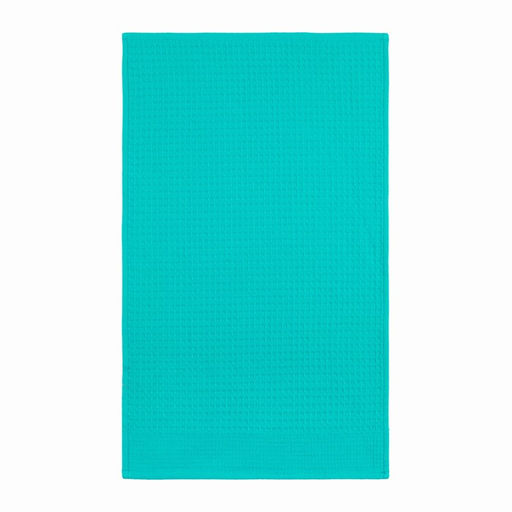 Набор кухонных полотенец Доляна, цвет зелёный, 35х60см-2шт, 100% хл, вафля, 220 гр/м2  фото 2