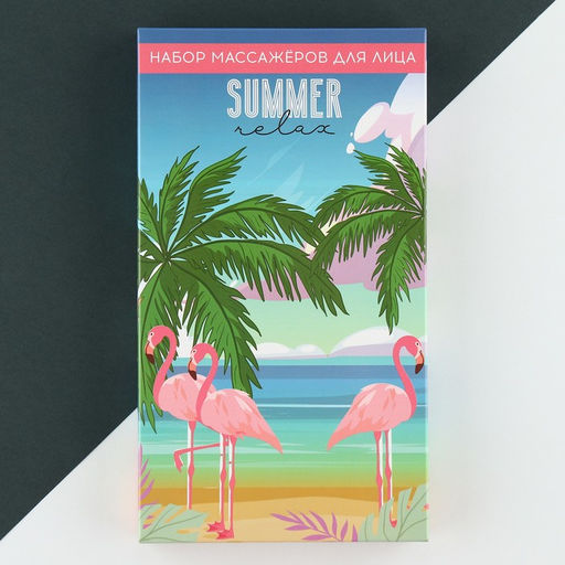 Набор массажеров Гуаша для лица Summer 10,5 х 19 см кальцит - Art beauty фото 7