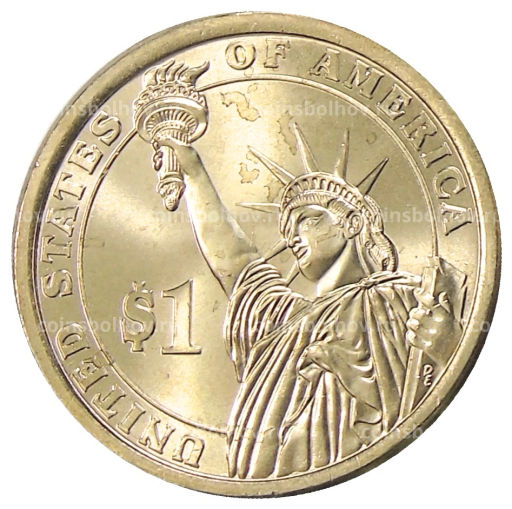 1 доллар 2015 года Р США 33-й президент США Гарри Труман