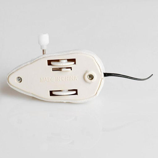 Мышь заводная, 7 см, белая - Пижон фото 4