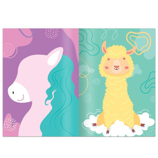 Книга с наклейками Поняшки и милашки. Создай свою милашку, 12 стр., 68 наклеек