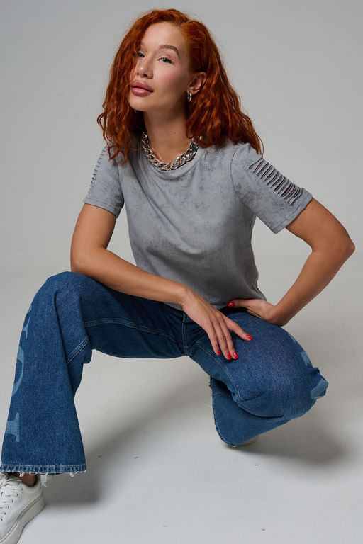 Футболка женская Натали 7497 кулирка хлопок с эластаном  фото 40