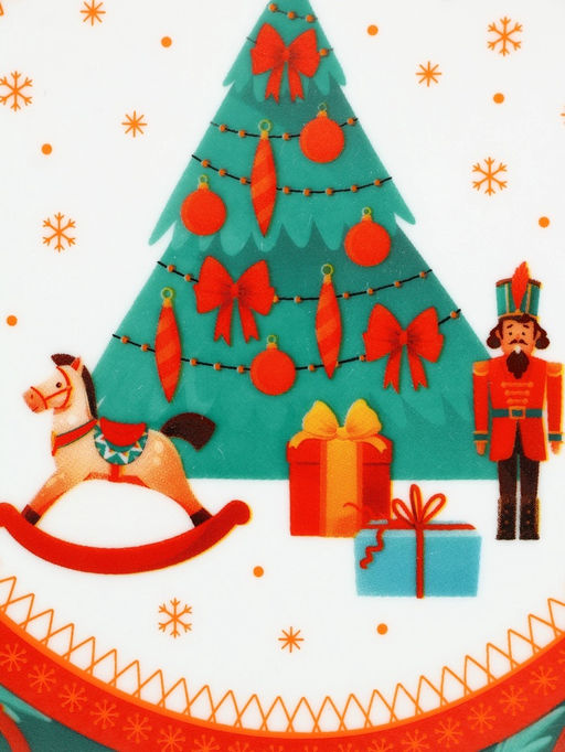 Тарелка новогодняя «Новый год», 20 см