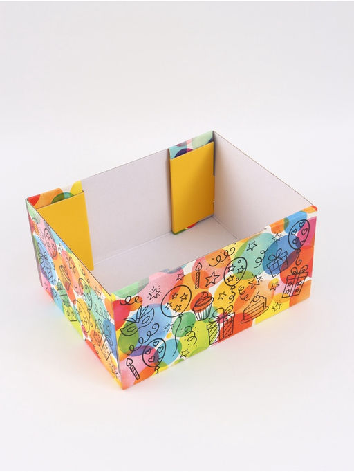 Коробка складная «День рождения», 31 х 25,5 х 16 см