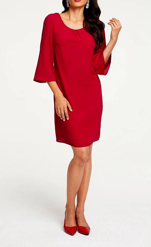 Платье, красное - Patrizia dini фото 3