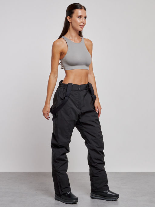 Горнолыжный костюм женский большого размера зимний бирюзового цвета 03963Br - Chunmai фото 22