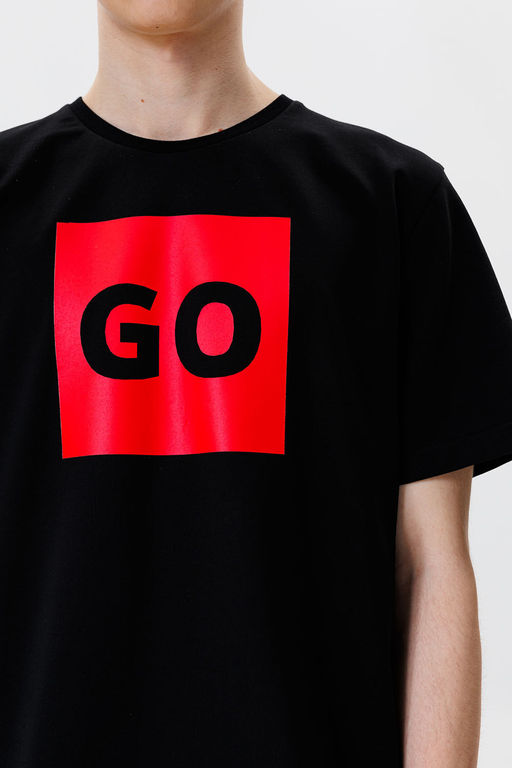 Футболка GO M1001p/40-02.176-182 черный - Pirs фото 2