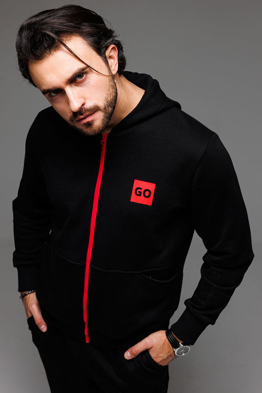 Спортивный костюм GO M3023zp /40-02.176-182 черный - Pirs фото 3