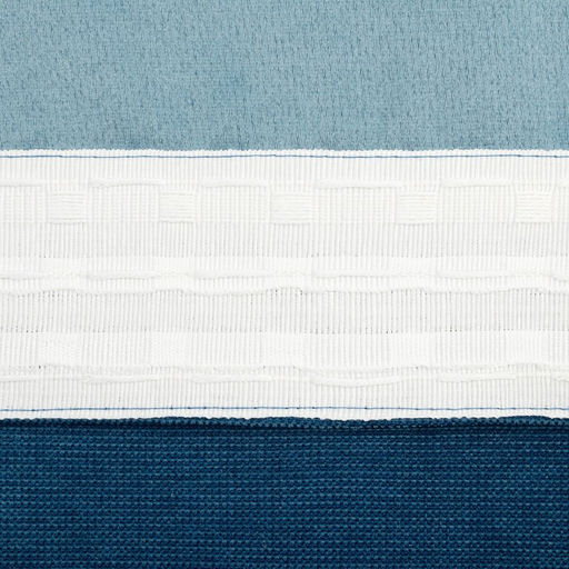 Штора портьерная «Этель. Структурная», 270×300 см, синяя