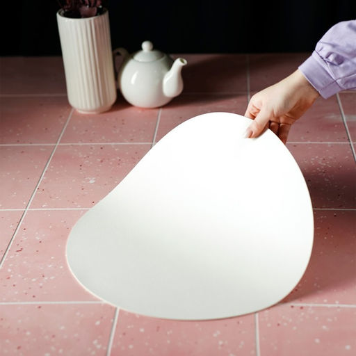 Цена за 12 шт. Салфетка сервировочная на стол Тэм, d=35 см, цвет белый - Simaland фото 6