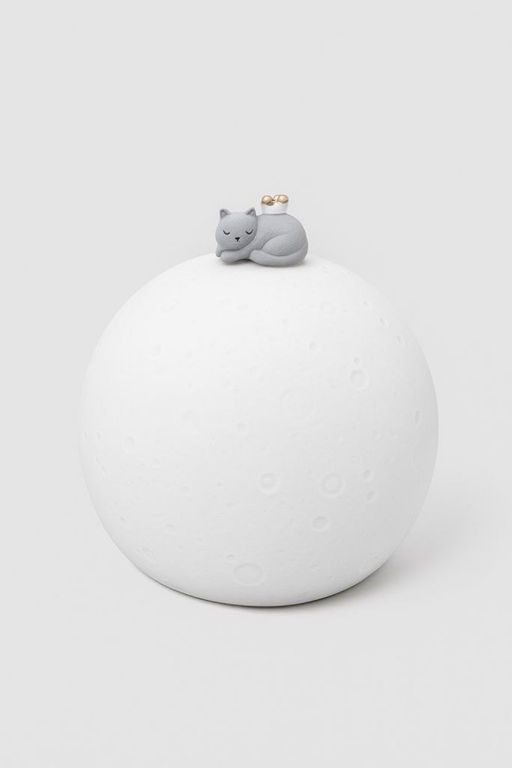 Ночник-антистресс "Lunar cat", 13 см, силикон