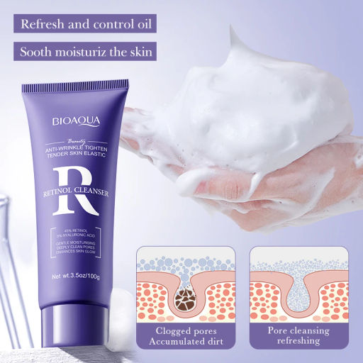 Очищающее средство для лица BIOAOUA Гиалуроновая кислота - Sadoer фото 3