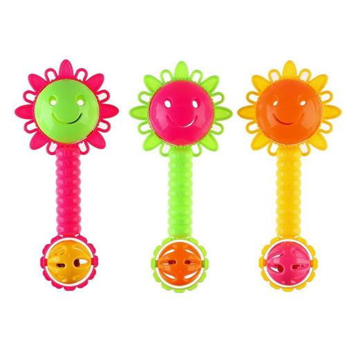 Погремушка Солнышко, цвет МИКС, Крошка Я  фото 3
