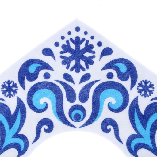 Кокошник карнавальный Снежная принцесса, фетра