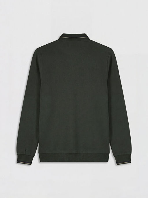 Polo Yaka Erkek Sweatshirt