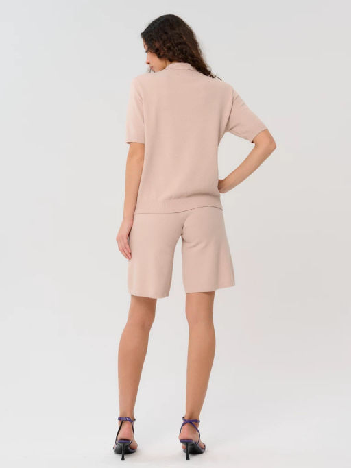 Поло женское ZZ-10002 beige