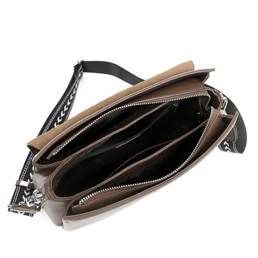 Женская сумка, кожа, MIRONPAN 116891 Светло-коричневый  фото 3