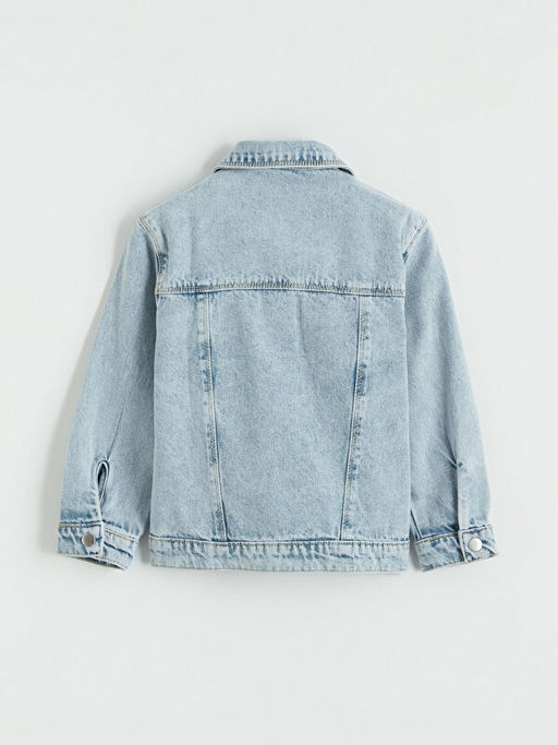 Nak??l? K?z ?ocuk Jean Ceket