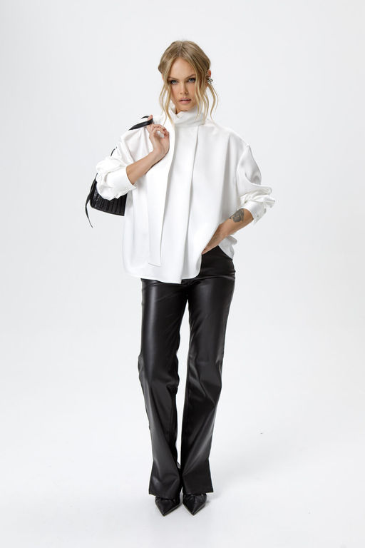 Блуза Pirs 6298-Р белый  фото 3