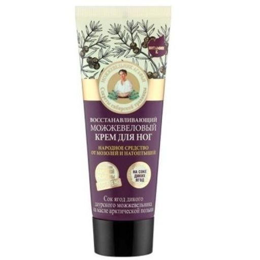 П.Р. АГАФЬЯ ЦВЕТНАЯ НА СОКАХ Крем д/ног можжевеловый восстанавливающий 75мл туба