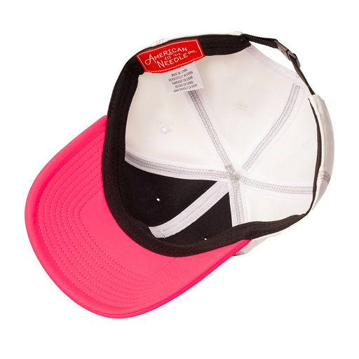 Бейсболка AMERICAN NEEDLE арт. 44870A-CALI California (черный / розовый)  фото 2
