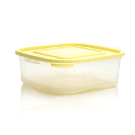 Контейнер для продуктов 1,4л квадратный п/эт. "Каскад"