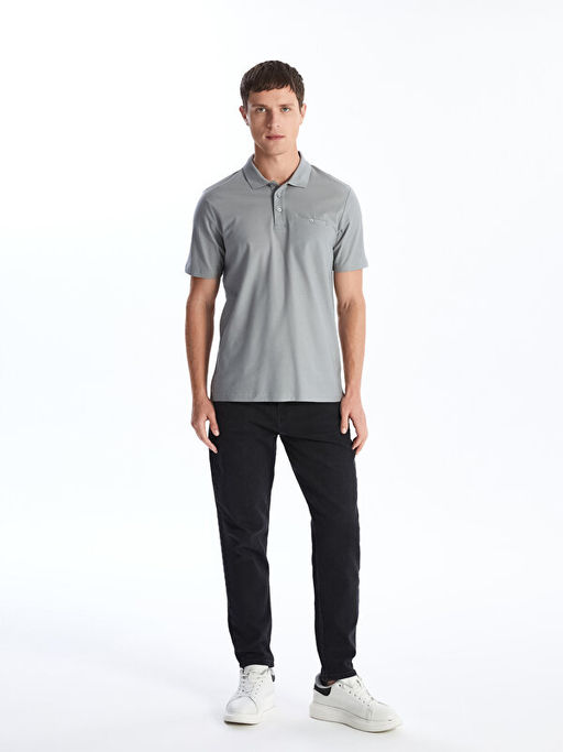 Polo Yaka K?sa Kollu Erkek Ti??rt