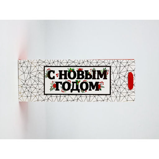 Набор пакетов под бутылку «С Новым годом»