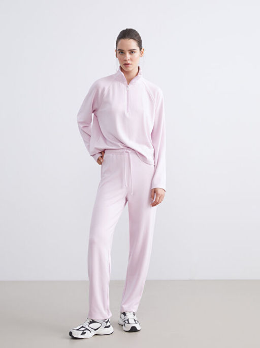 Dik Yaka Oversize Kad?n Sweatshirt