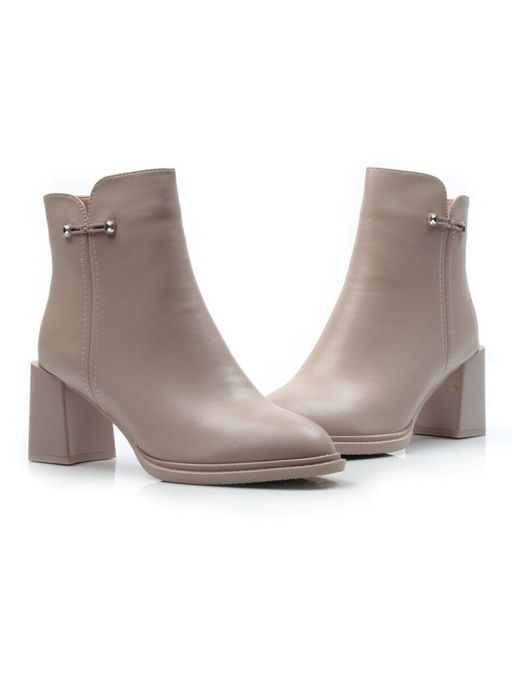 01-PCM330-3 DK. BEIGE Ботинки демисезонные женские - No name фото 11
