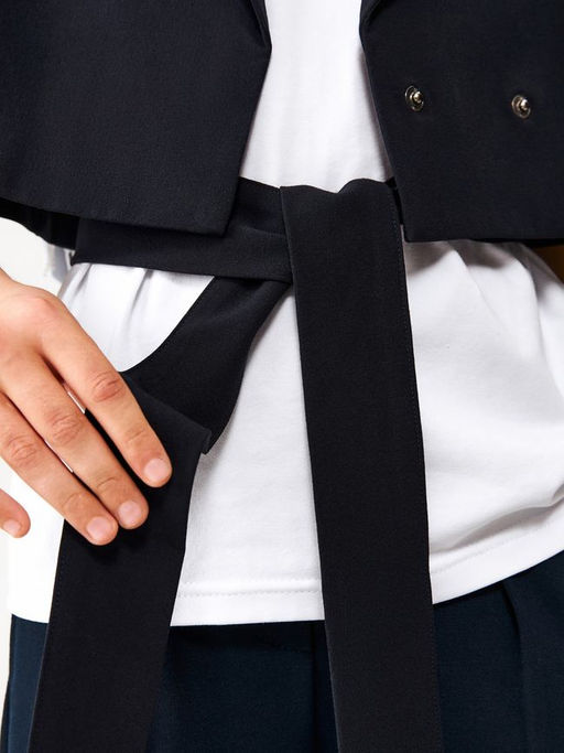 ACOOLA / Жилет детский для девочек Music черный-синий фото 3