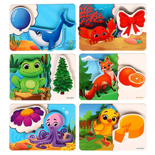 Игрушка на липучках Цвета - Лесная мастерская фото 3