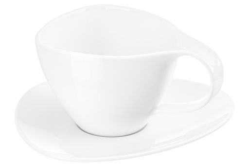 Чайная пара 2 пр. 300 мл 14,3*10,3*7,8 см "Колоранс" белая