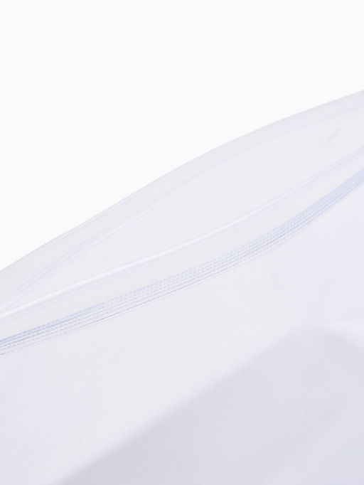 Цена за 3 шт. Косметичка для бассейна с застёжкая зип-лок, без рисунка, прозрачная - Simaland фото 3