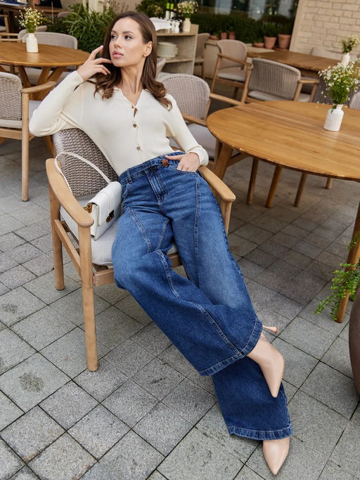 Женские джинсы арт. 19848 - F5 фото 25