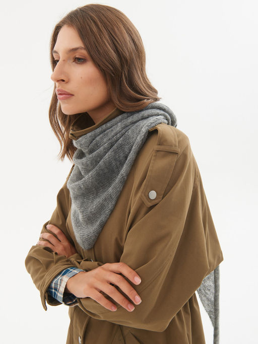 Шарф (косынка) а1448 серый