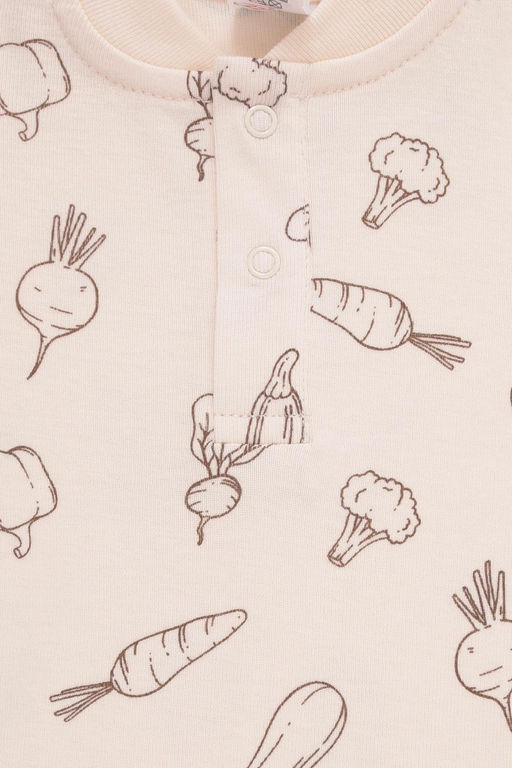 Crockid _ К 6528/осенний урожай на античном белом полукомбинезон яс  фото 2