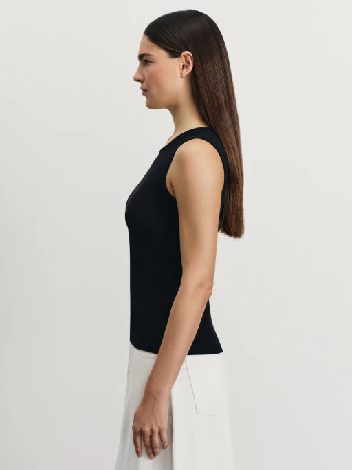 Топ с декоративным вырезом на спине / Zarina  фото 5