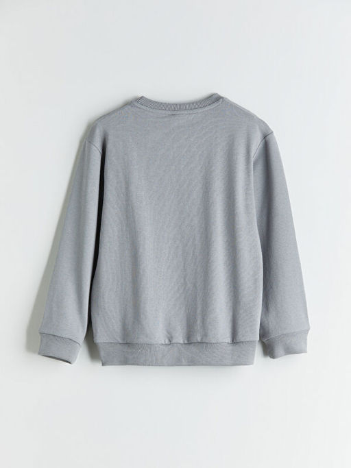 Bisiklet Yaka Erkek ?ocuk Sweatshirt