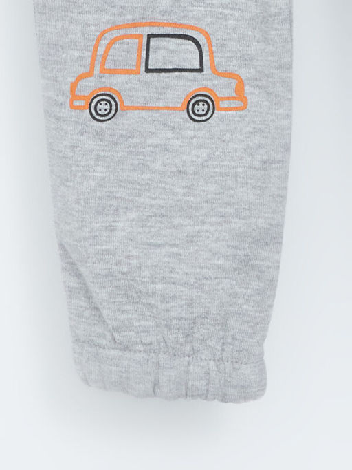 Beli Lastikli Bask?l? Erkek Bebek E?ofman Alt - Waikiki фото 2