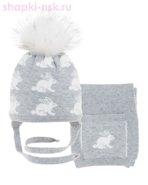 Лулу (48-52) (шапка+шарф) Комплект - Mialt фото 4