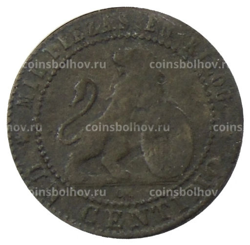 1 сентимо 1870 года Испания