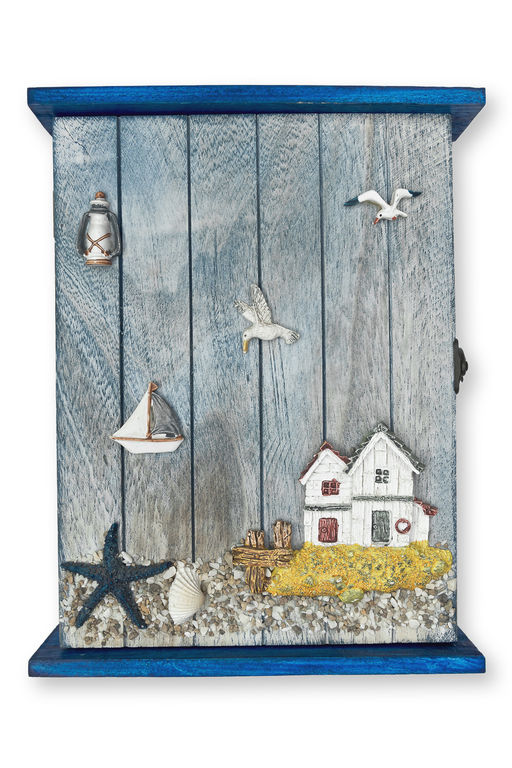 Ключница деревянная 20*29 см, №13 (в ассортименте) - Больше подарков фото 3