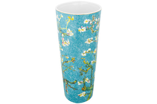 Ваза 2,4 л 16,5*12,5*28,5 см Цветущий миндаль бирюза, NEW BONE CHINA - Elan gallery фото 8
