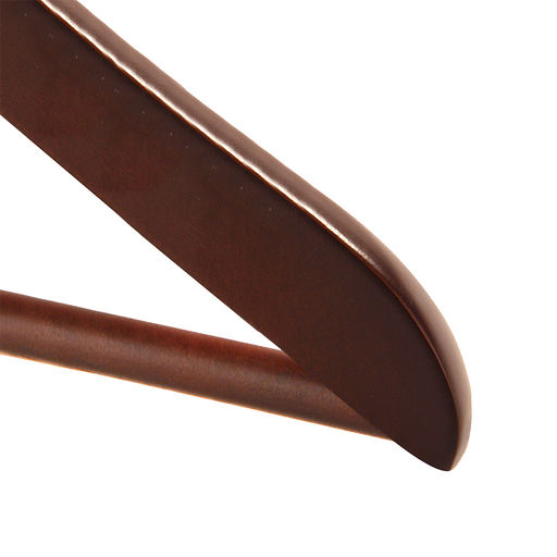 VAL BR16601S6 Набор вешалок дерев, 6 шт., прямых, с переклад., 44.5*23*1.2 см, кор.цвет, шт