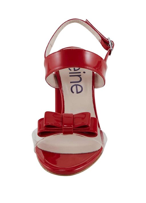 Босоножки, красные - Heine фото 5