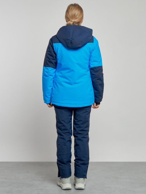 Горнолыжный костюм женский зимний синего цвета 03307S - Chunmai фото 4