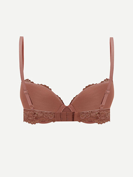 Balenli Yar?m Dolgulu Dantelli Ti??rt S?tyen